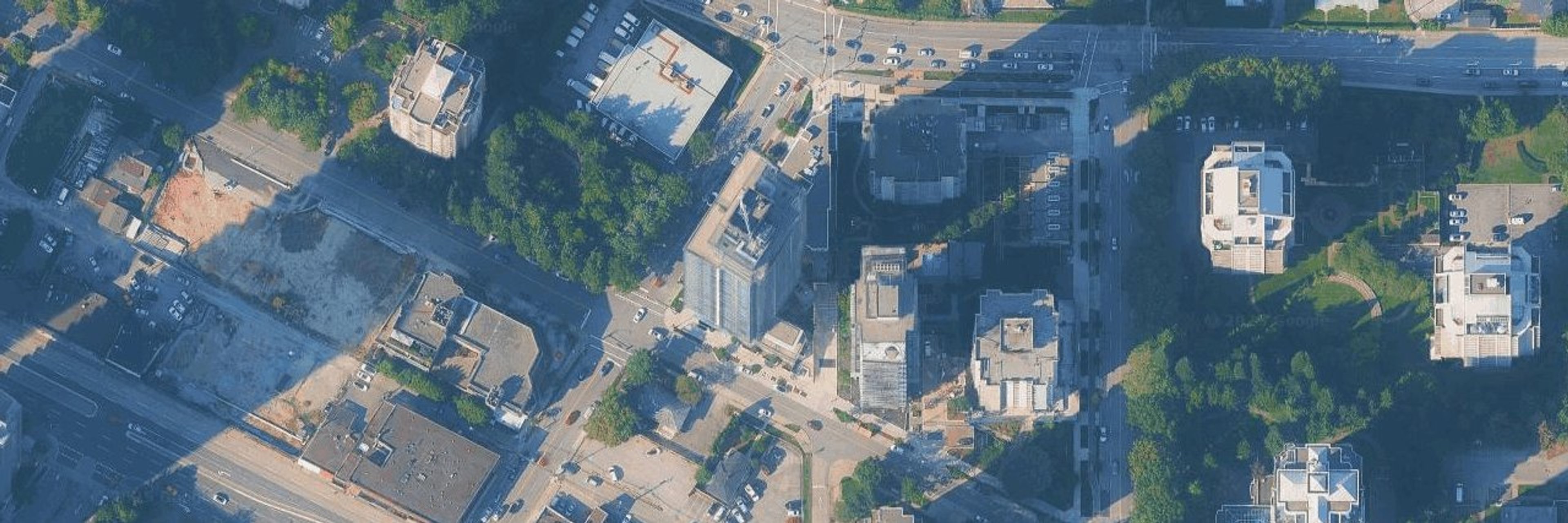 Sussex Metrotown aerial view