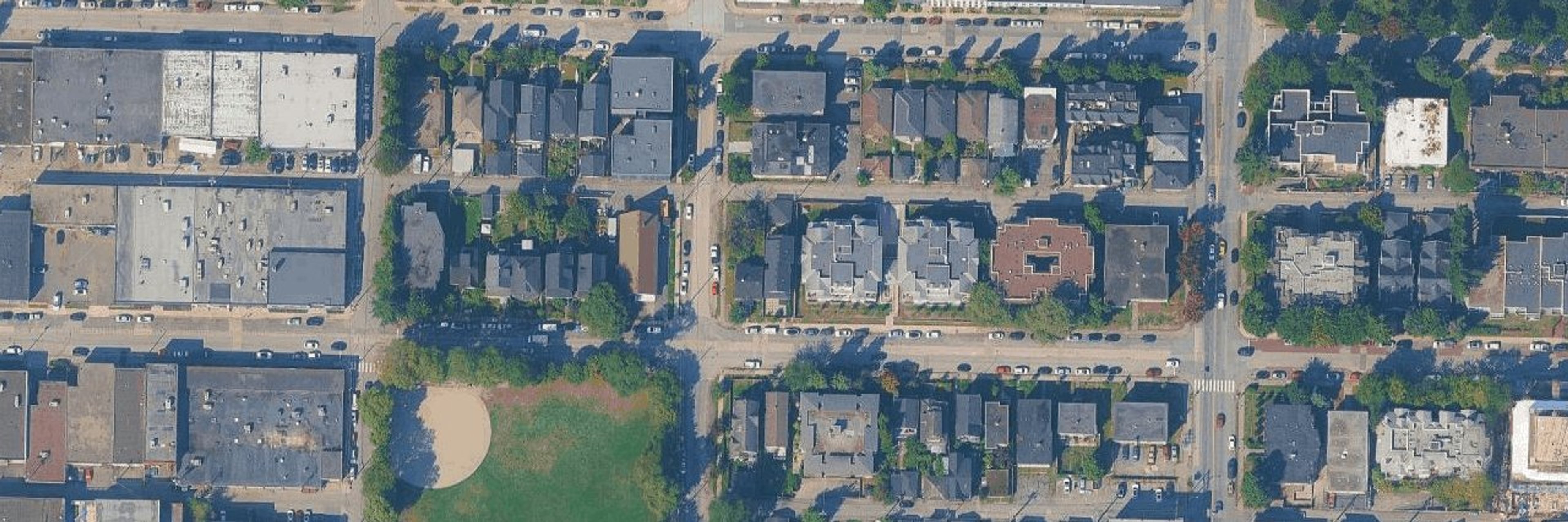 Vancouver East aerial view