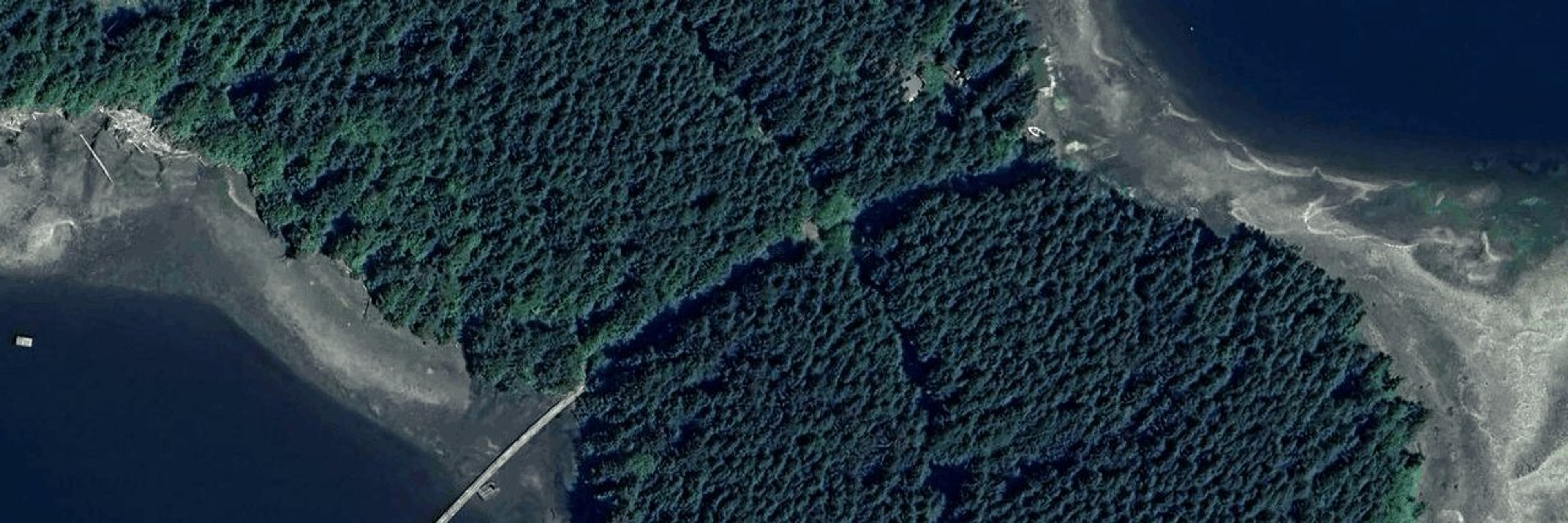 Kvarno Island aerial view