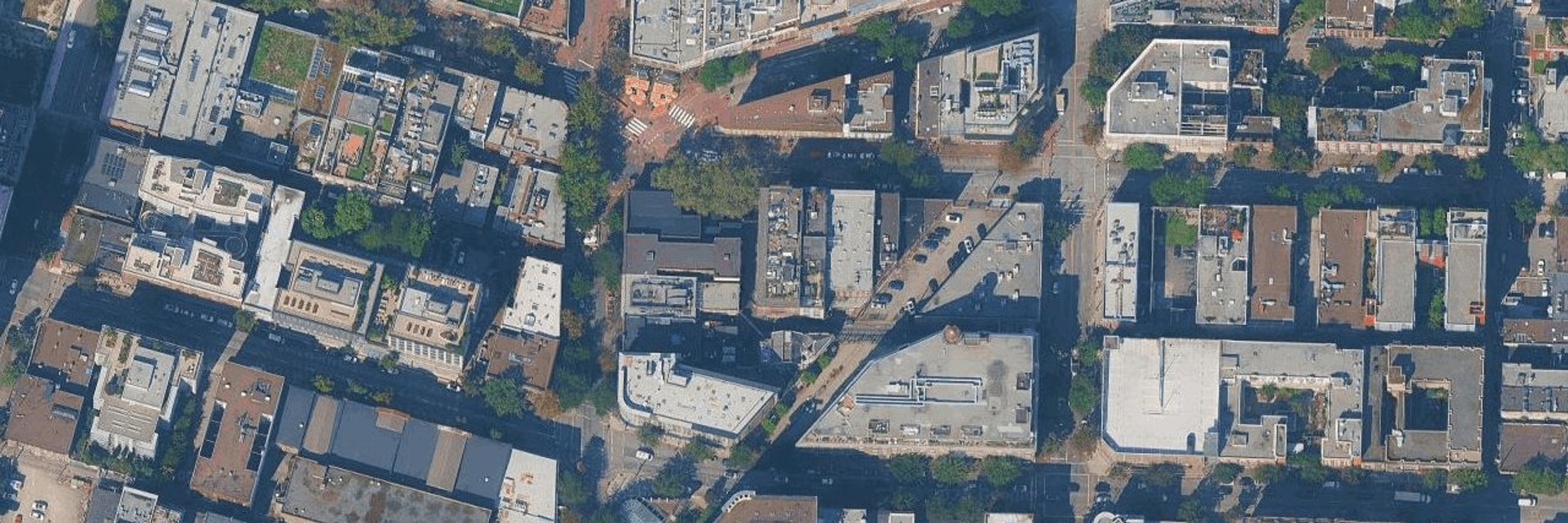 Powell Lane aerial view
