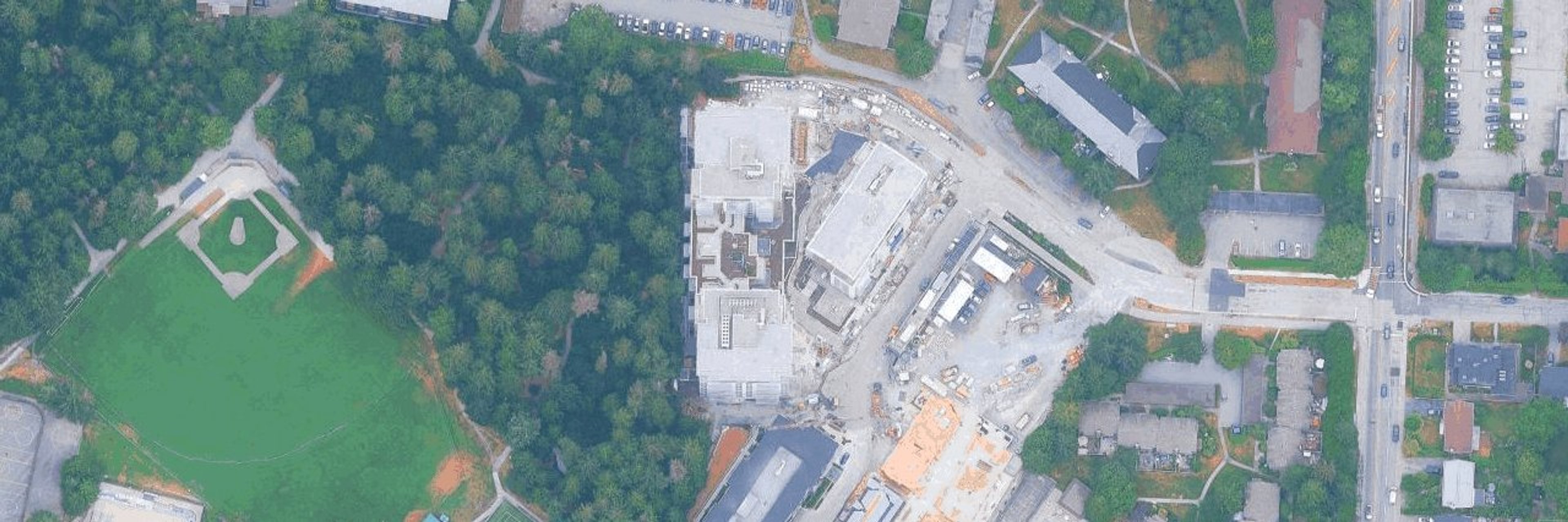 Parkside By Mosaic aerial view