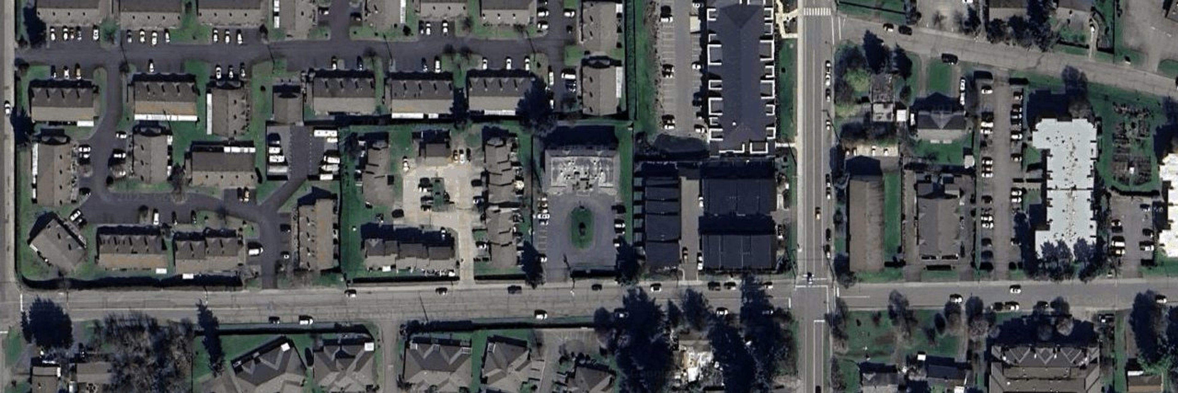 Morison Place aerial view