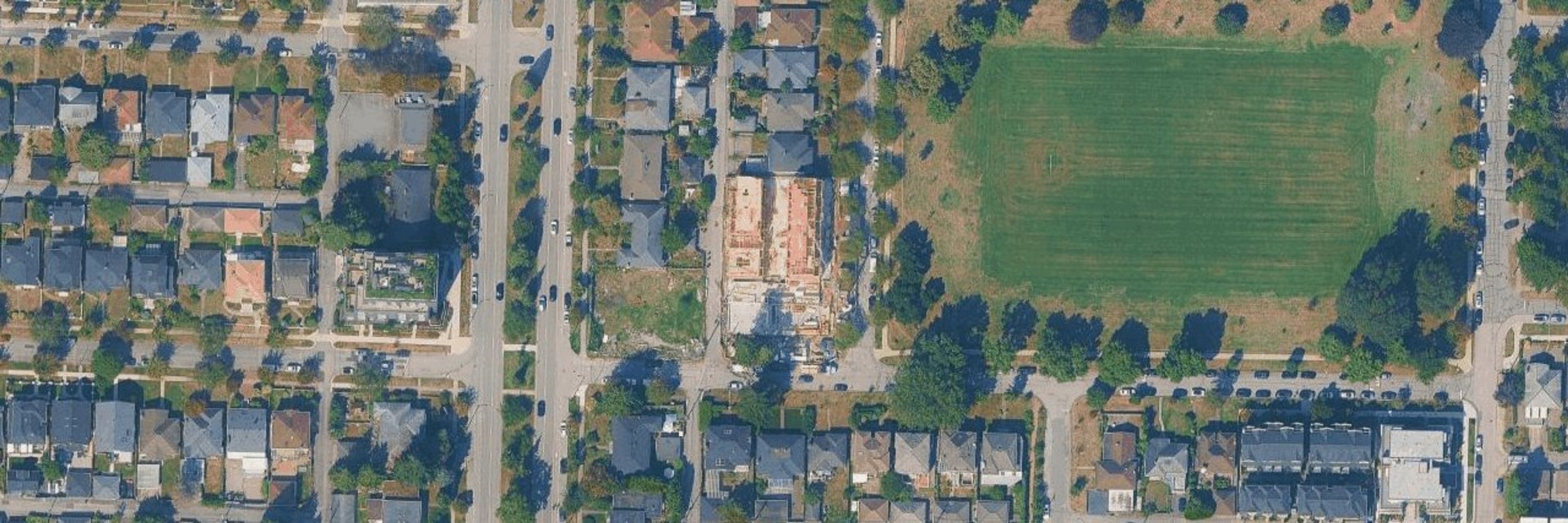Savannah aerial view
