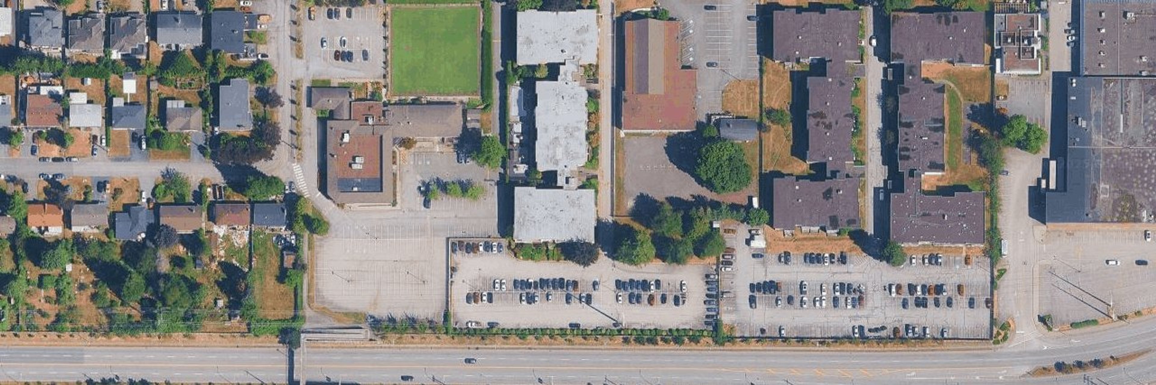 Sun God Villa aerial view