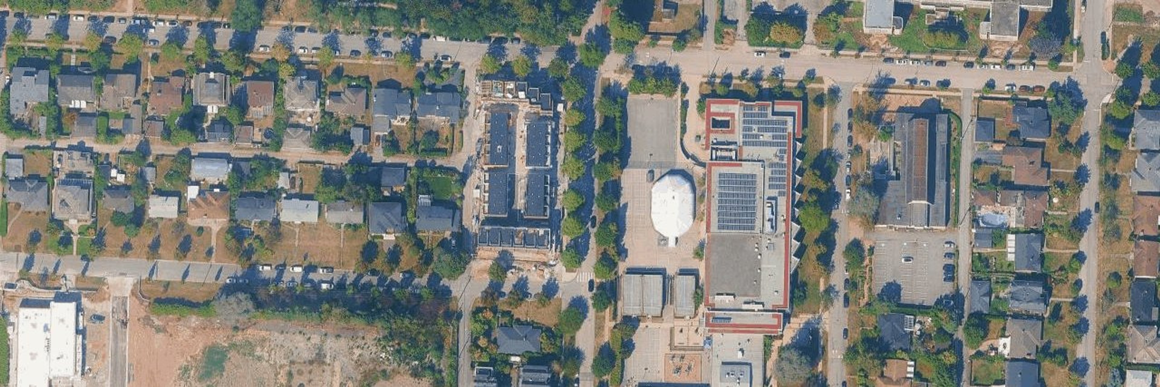 York aerial view