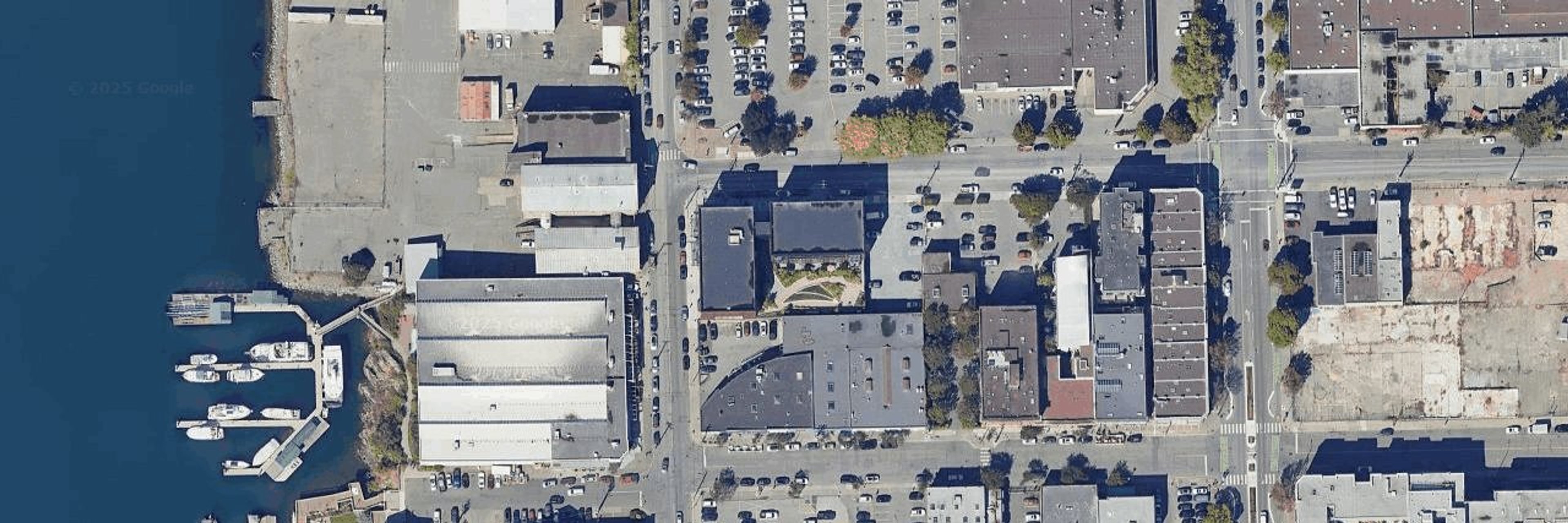 Ironworks aerial view