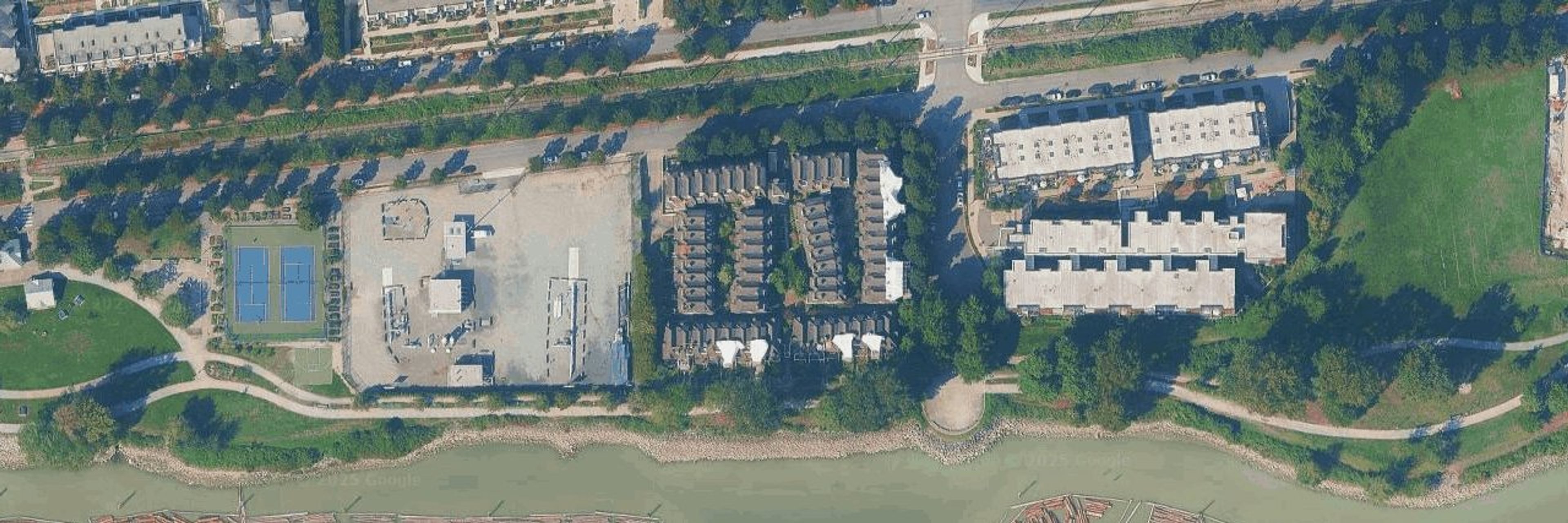 Lighthouse Terrace aerial view