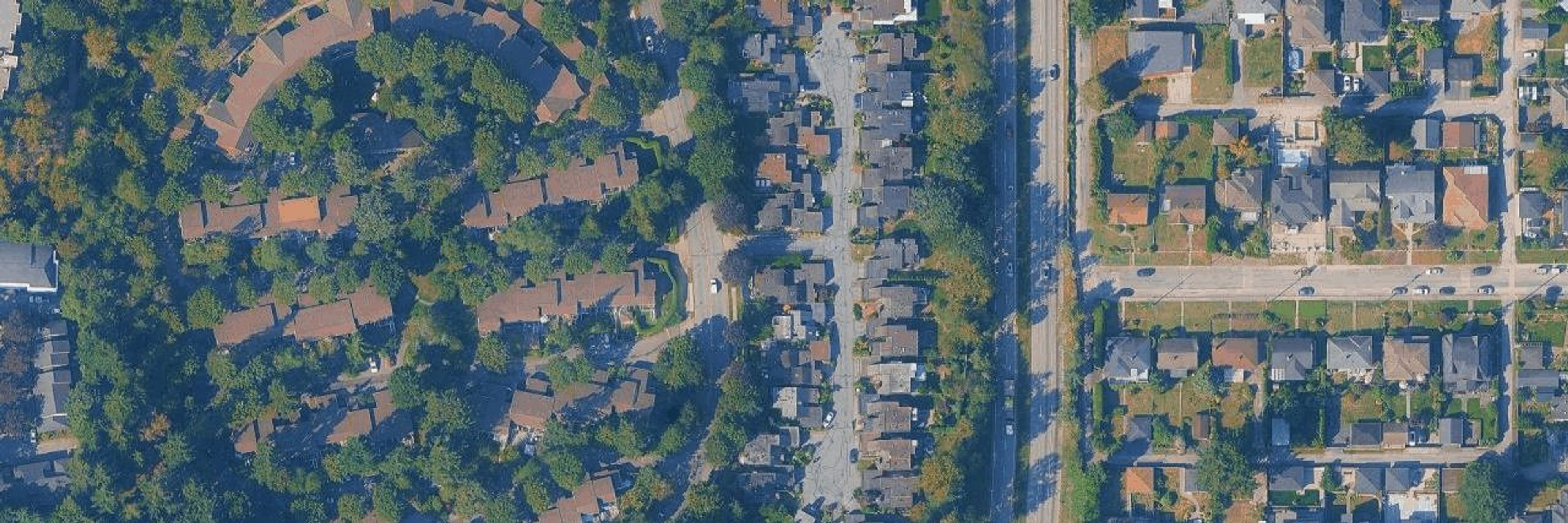 The Woodlands aerial view