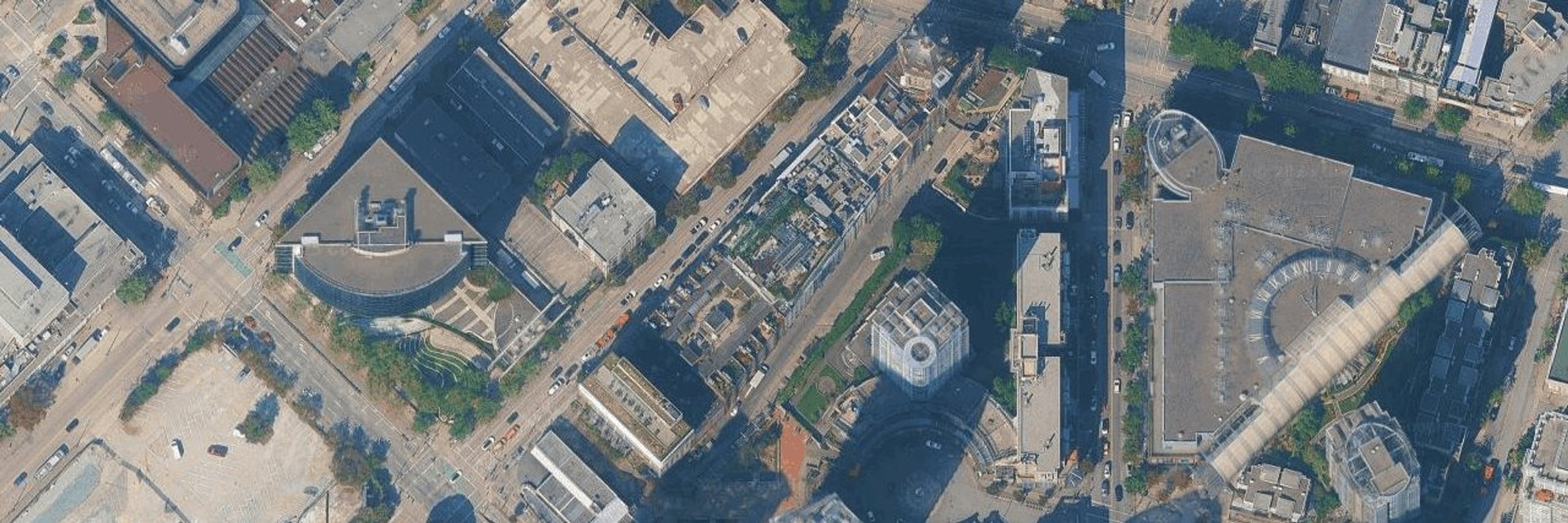 The Crane aerial view
