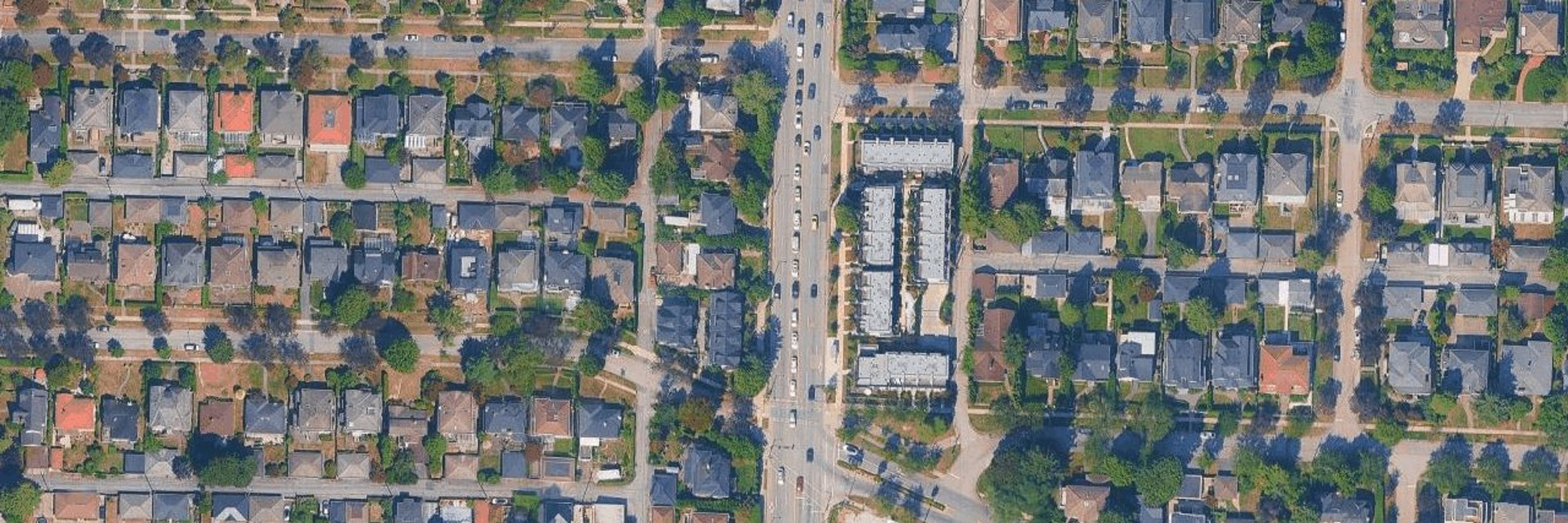 West 58 aerial view