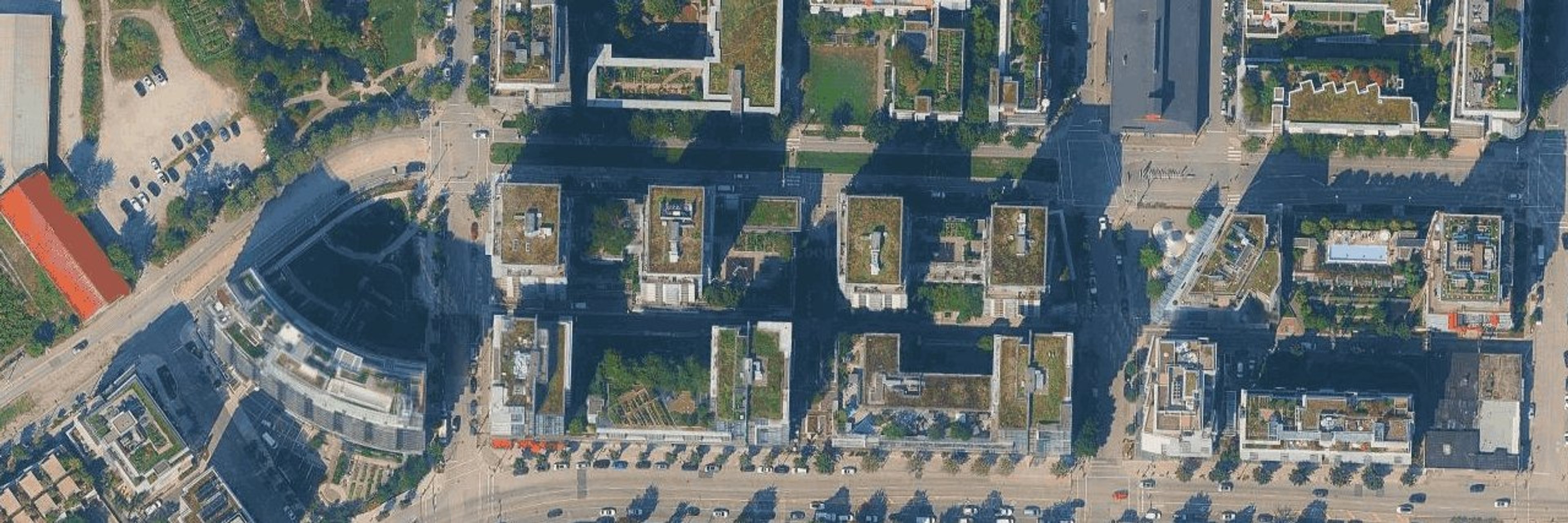Wall Centre False Creek aerial view