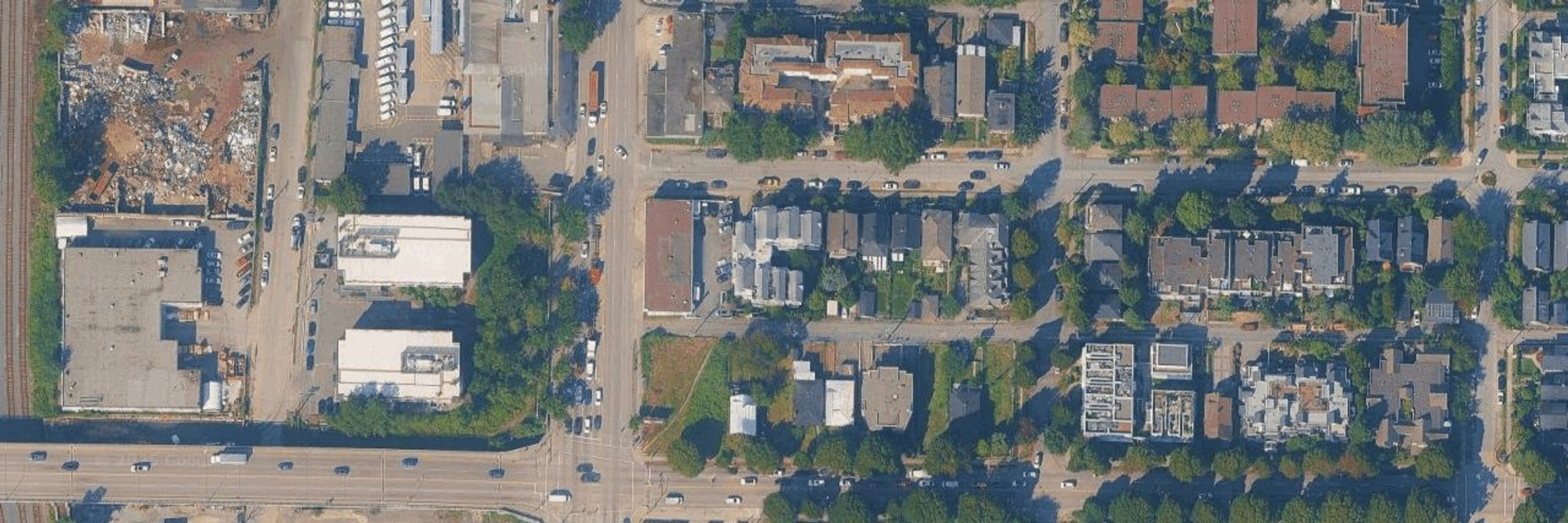 Hampton Court aerial view