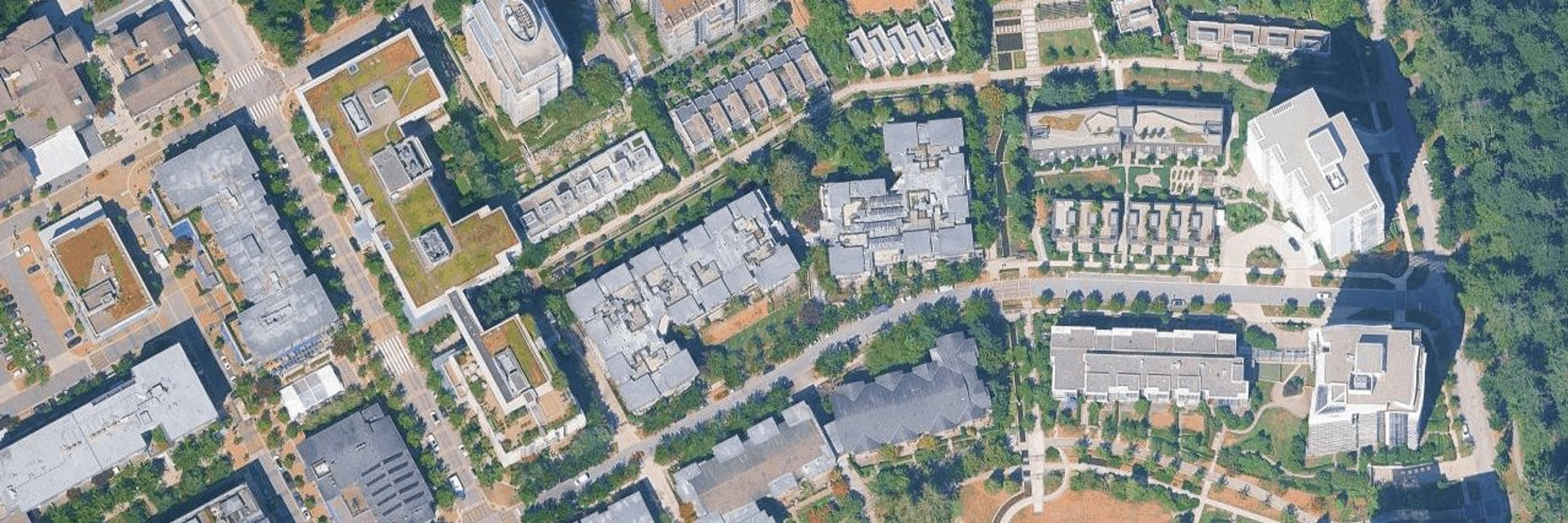 Pathways aerial view
