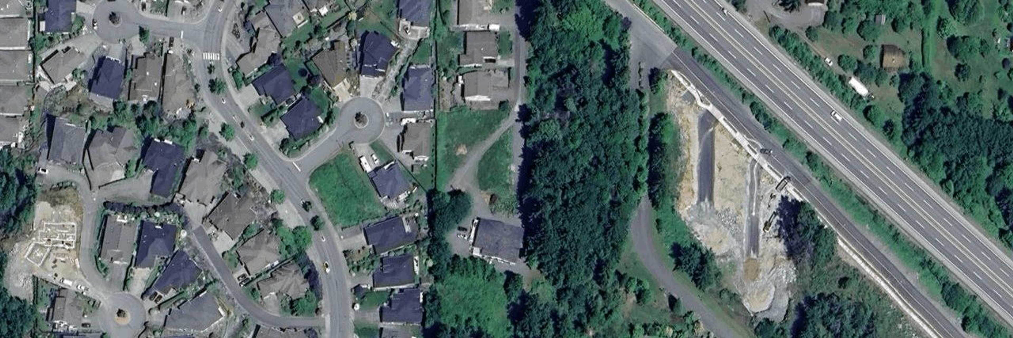 Oyster District aerial view