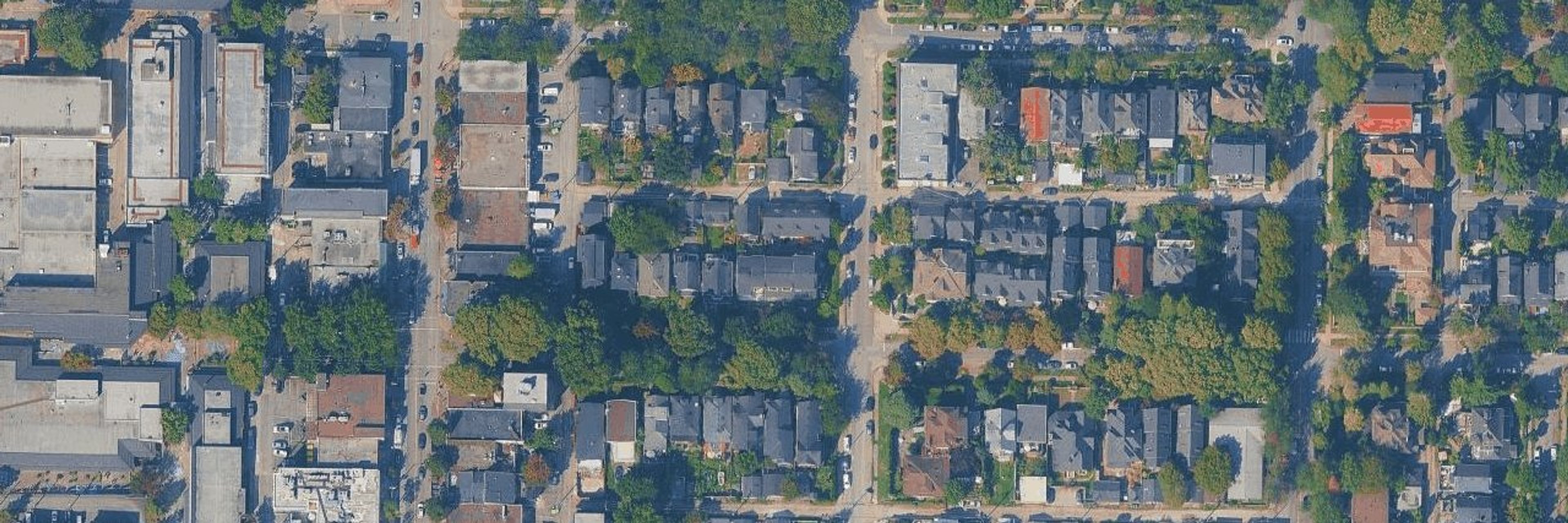 Robertson Place aerial view