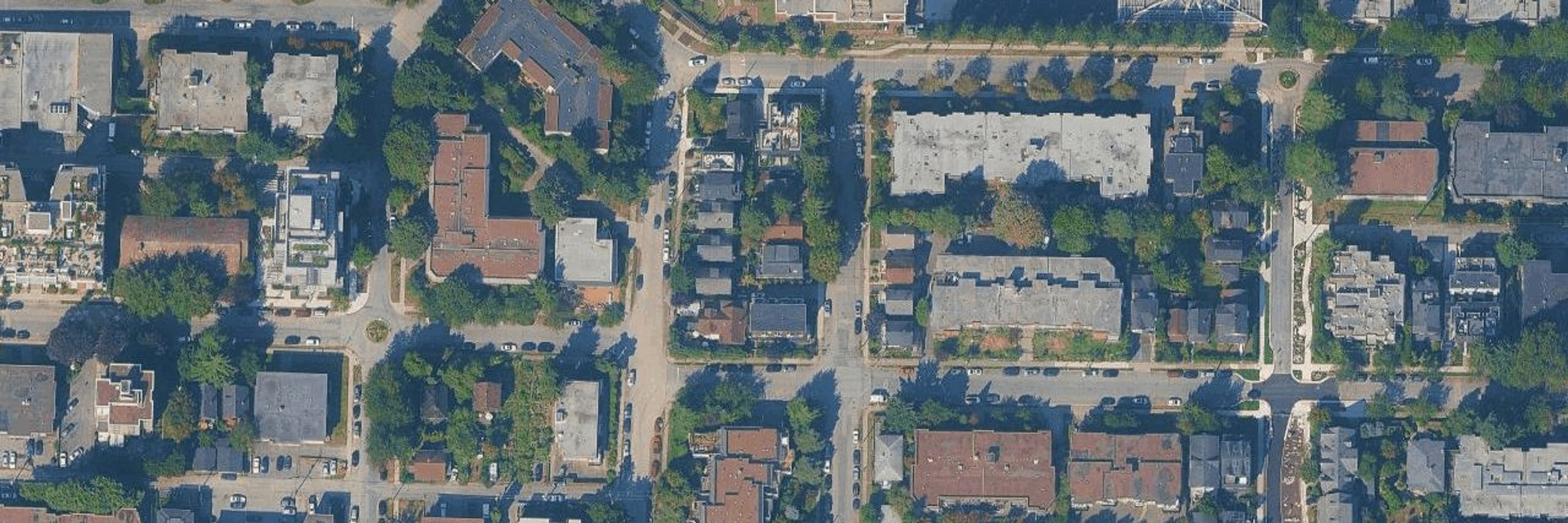 Guelph House aerial view