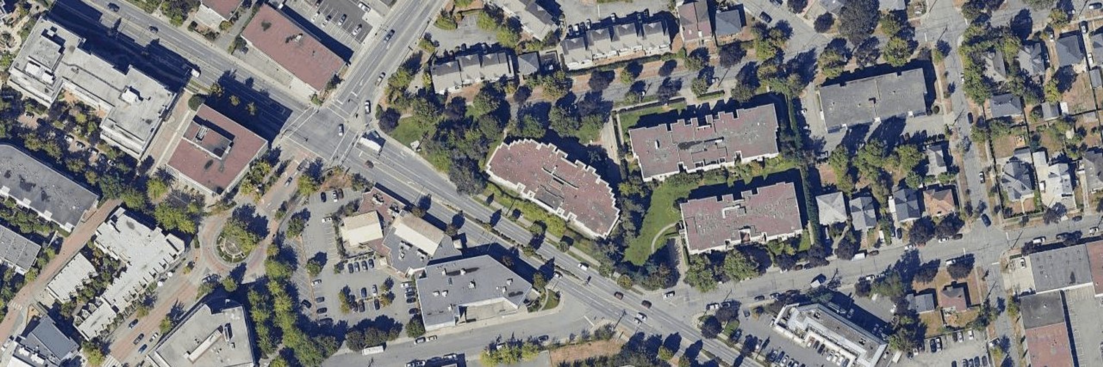 Bristol Park aerial view