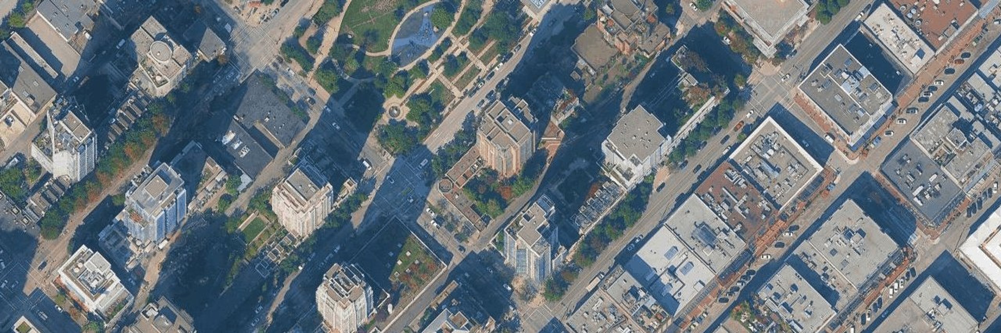 Park Plaza aerial view