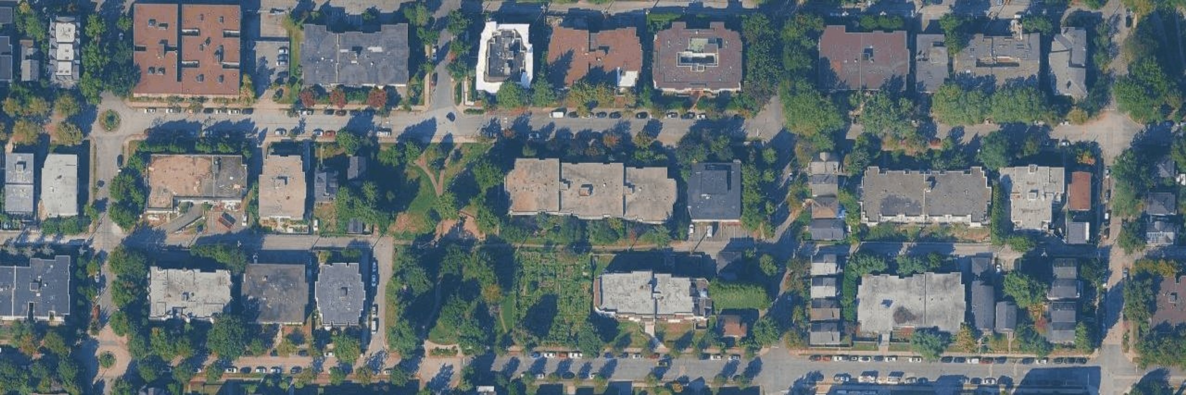 Dogwood Place aerial view