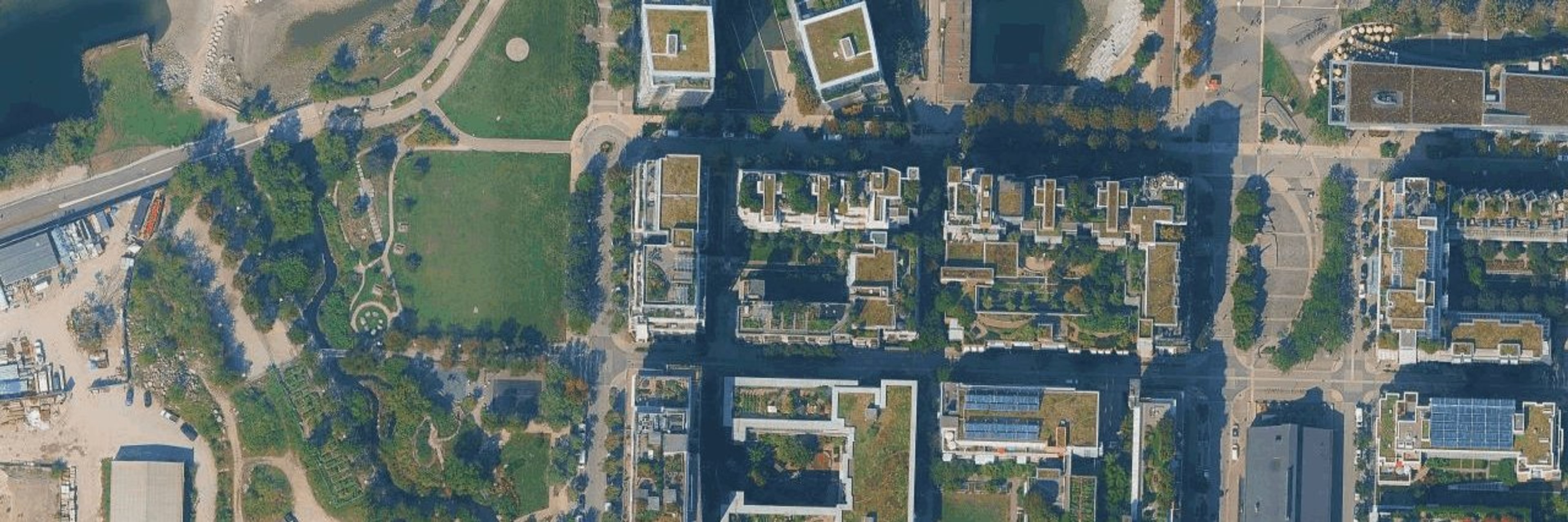The Bridge aerial view