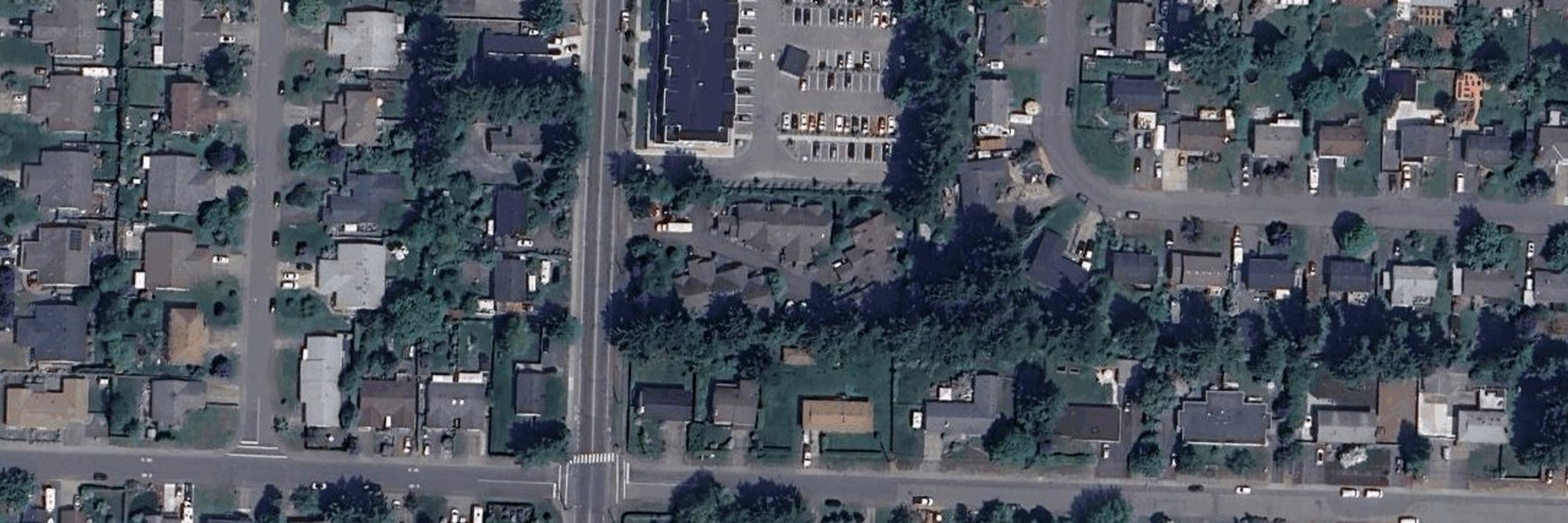 Green Gables aerial view