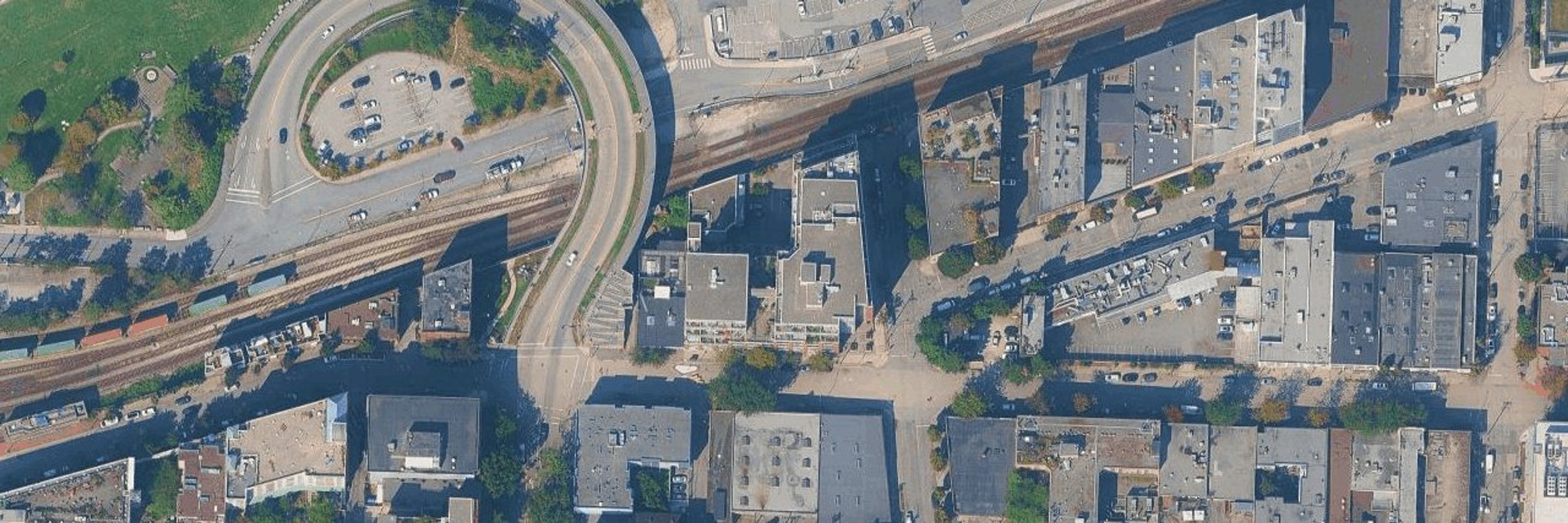The Edge aerial view