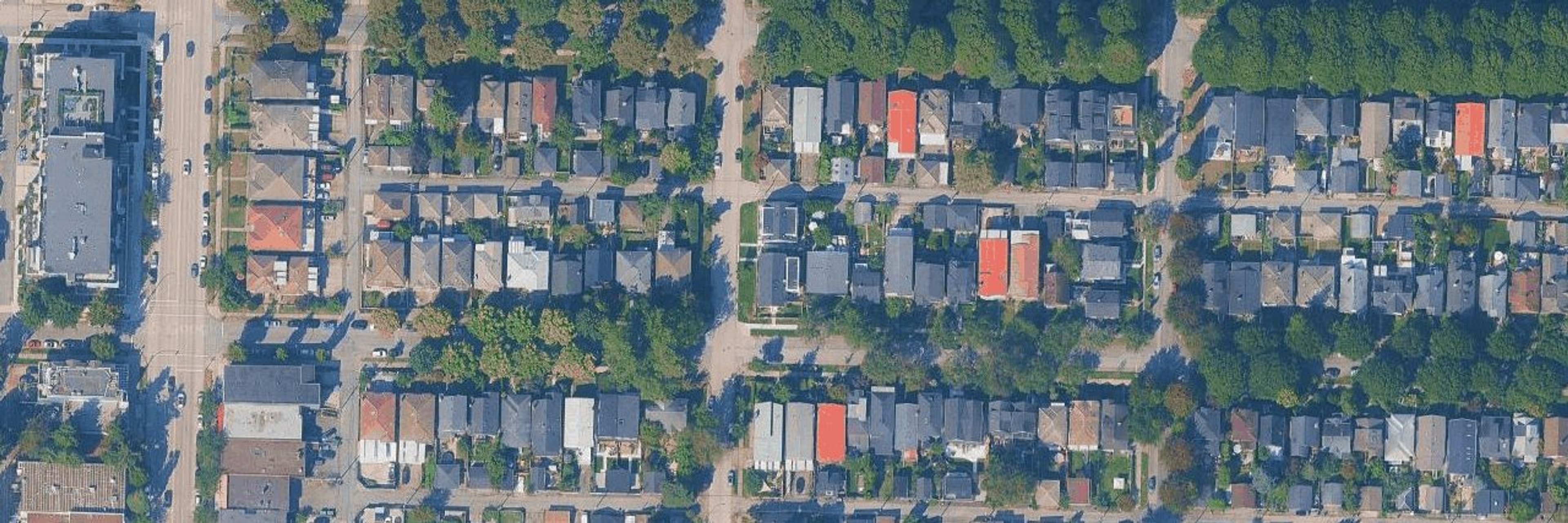 Finch + Benson aerial view