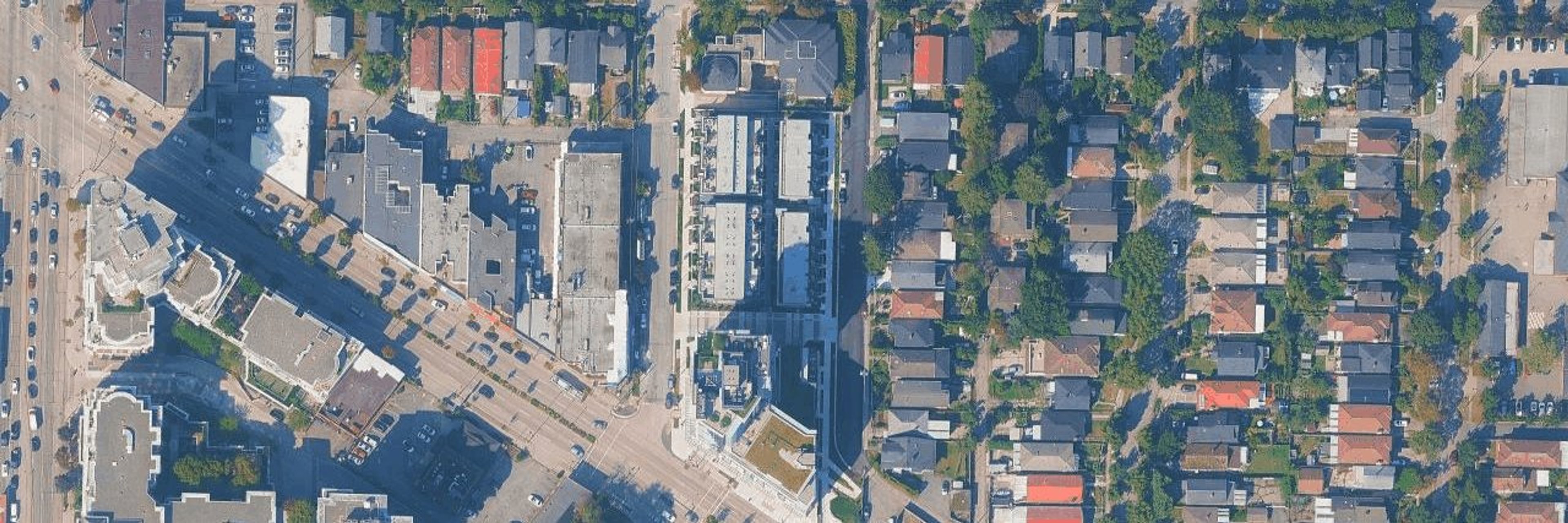 Format aerial view