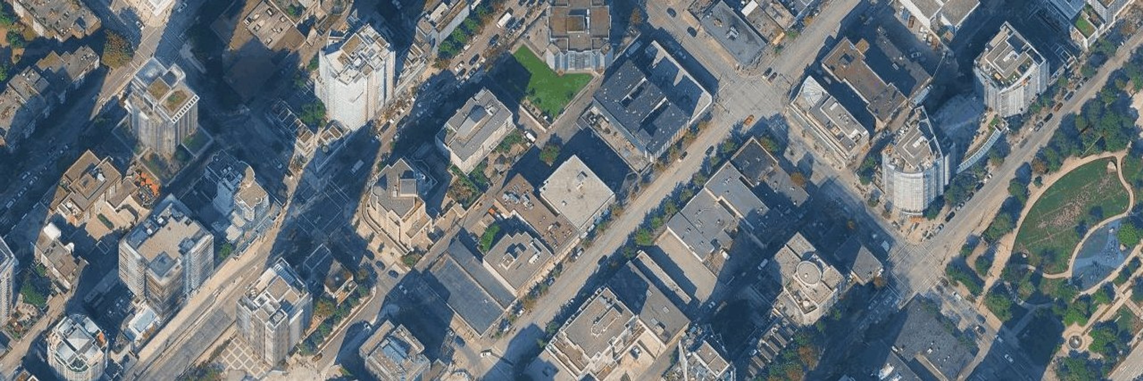 The Lex aerial view