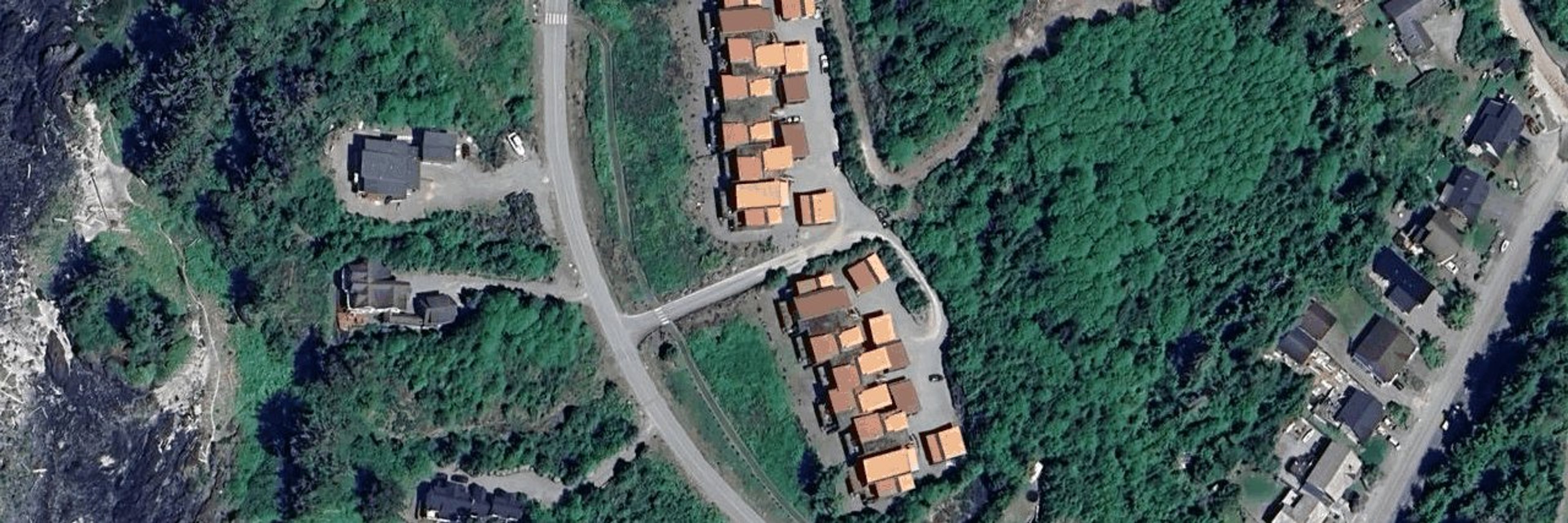 The Ridge aerial view