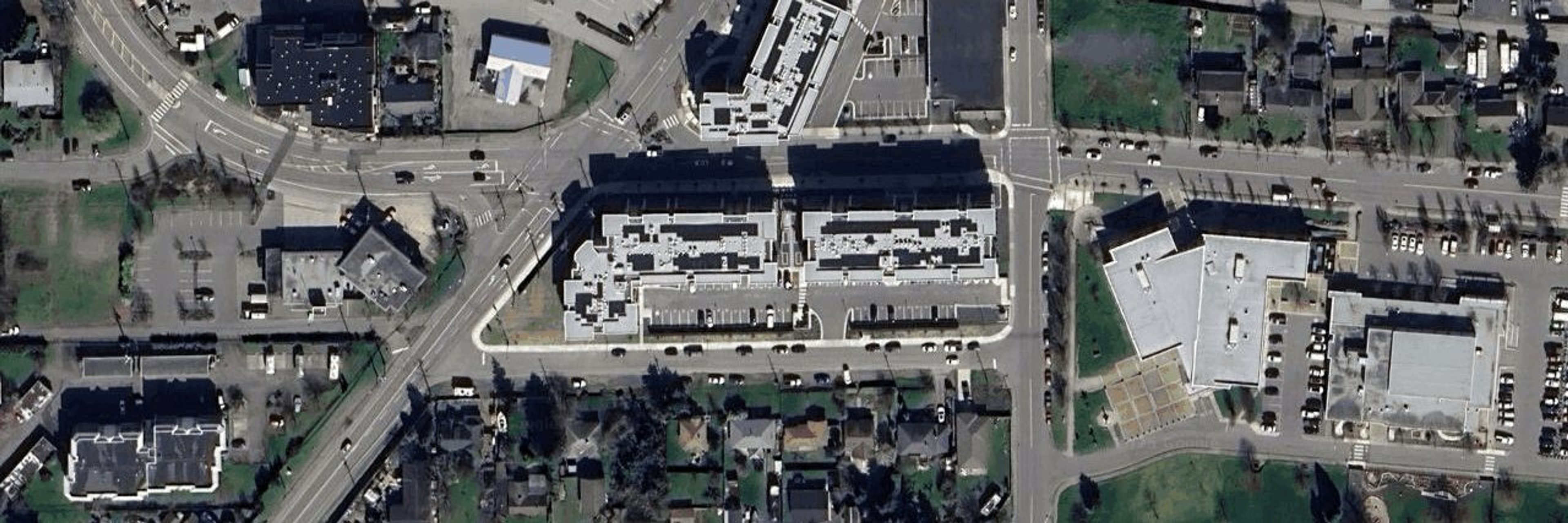 Mosaic aerial view