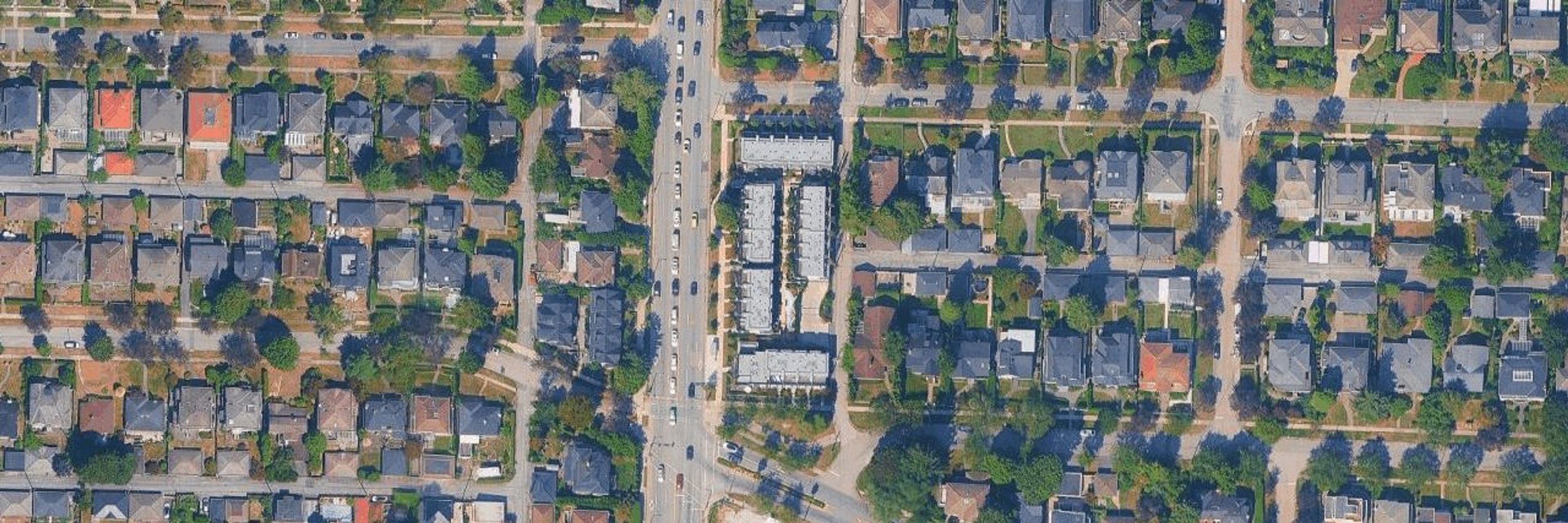 Granville & 59th aerial view