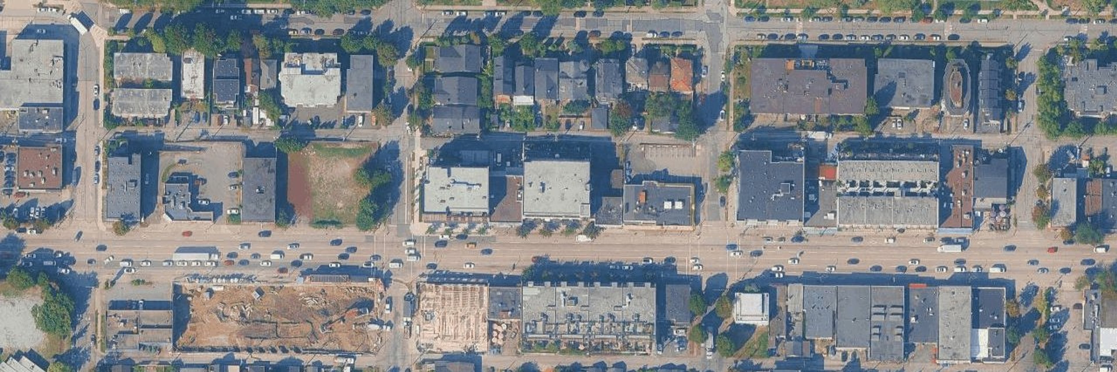 The Oxford aerial view