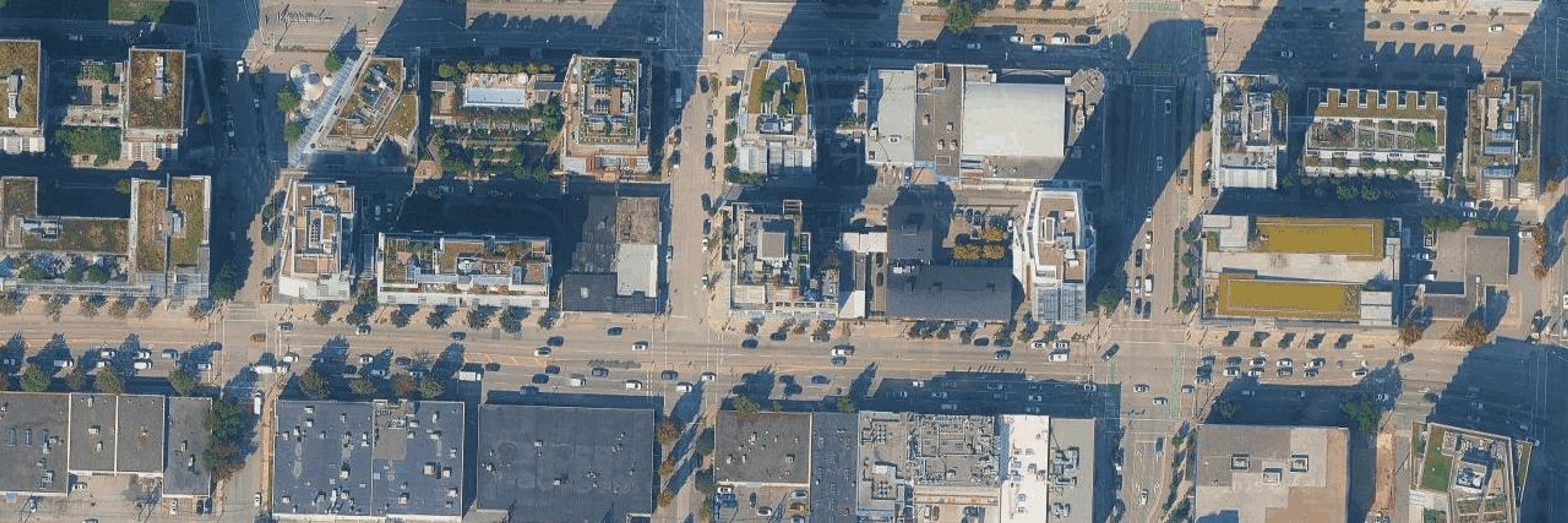 Proximity aerial view