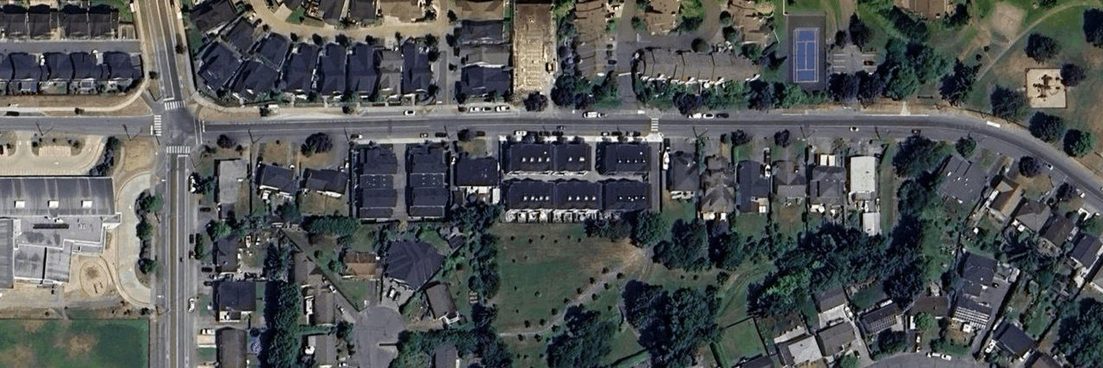 Melville Parkside aerial view