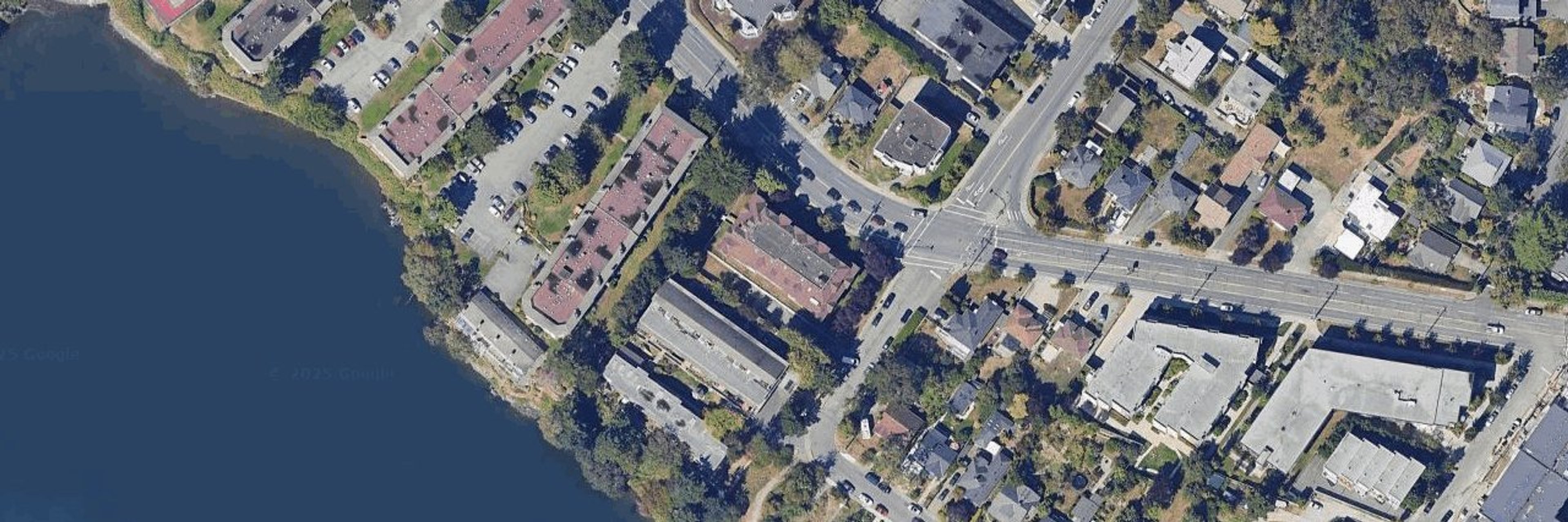 The Parkside aerial view