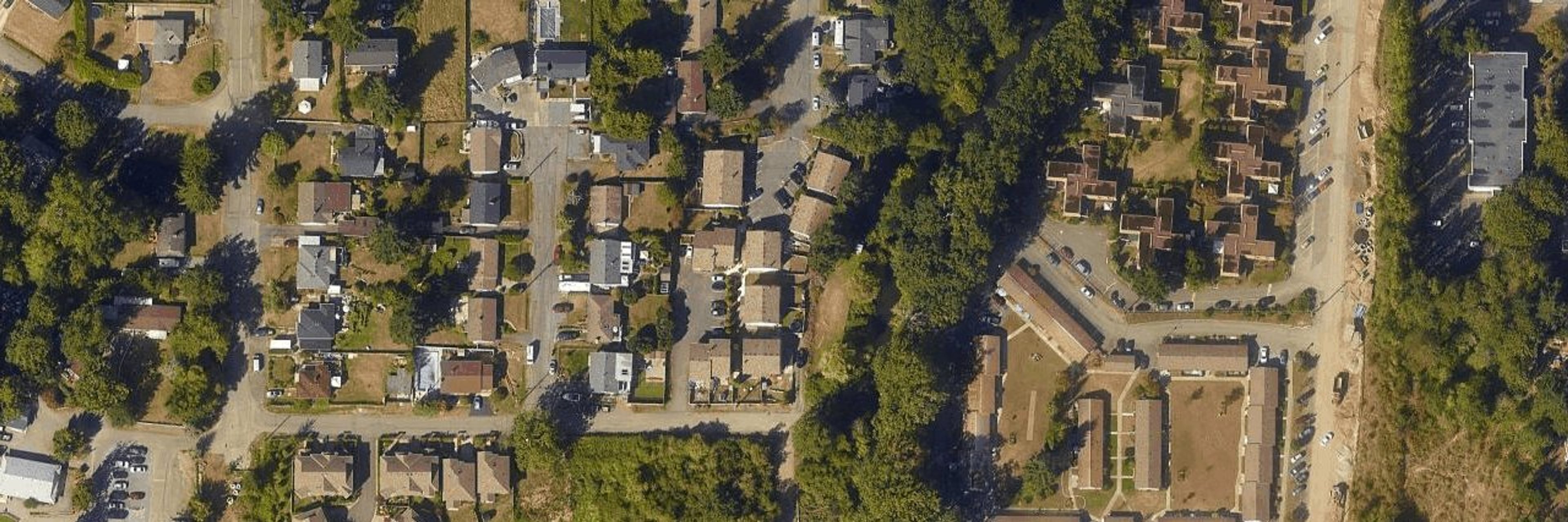 Millstream Court aerial view
