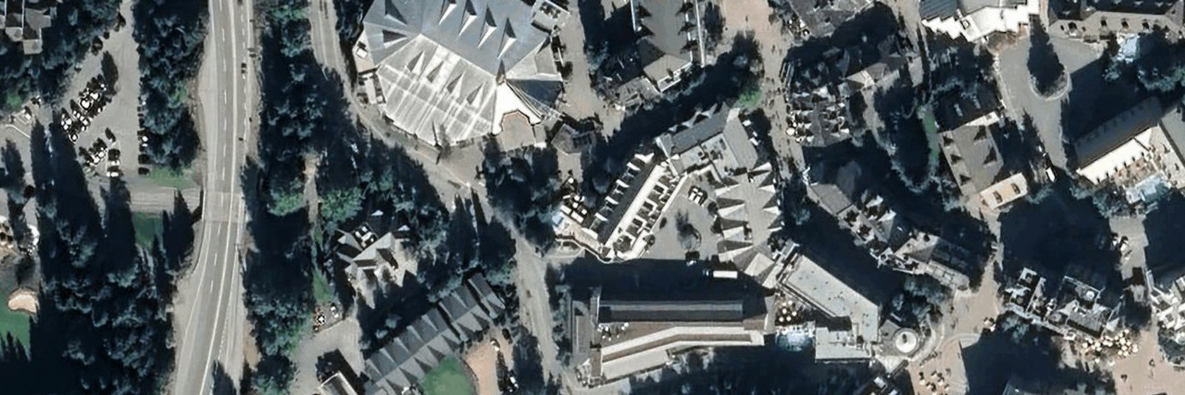 Adara Hotel aerial view