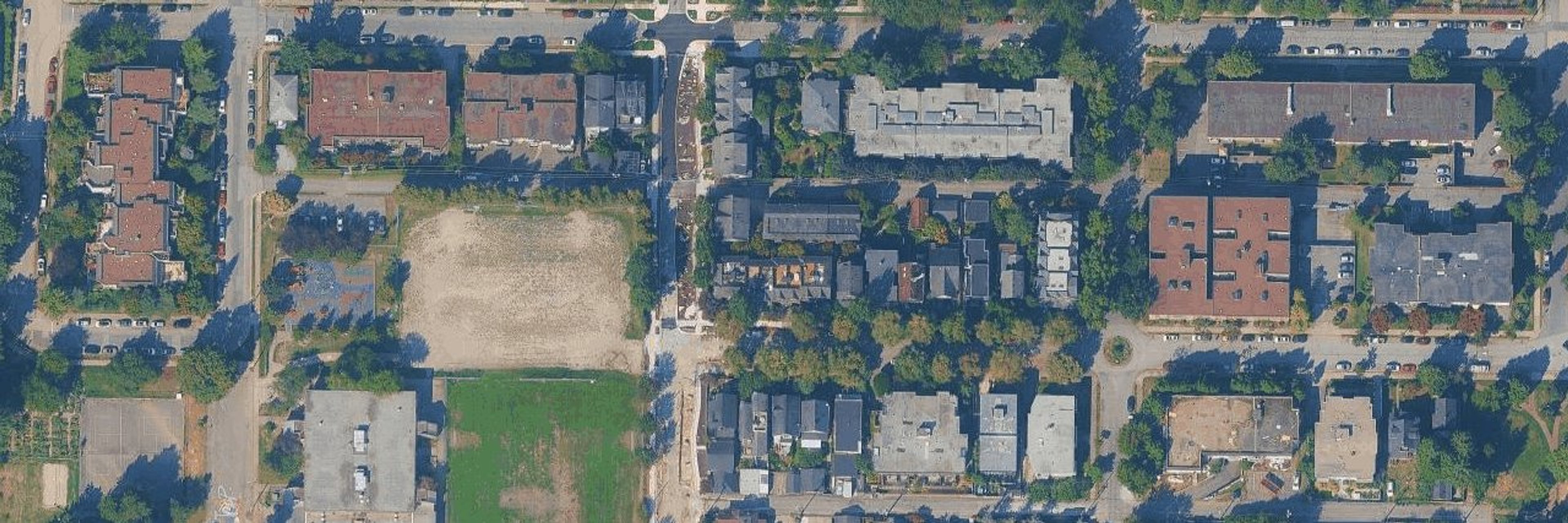 The Vantage aerial view