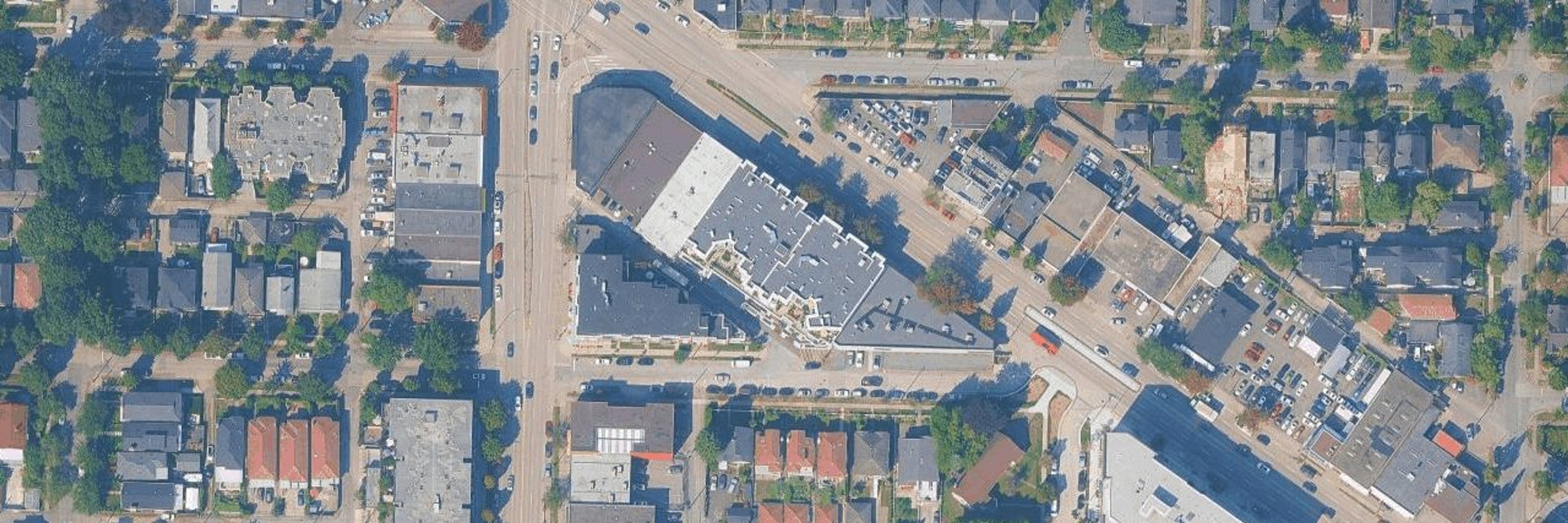 Kingsgate Manor aerial view