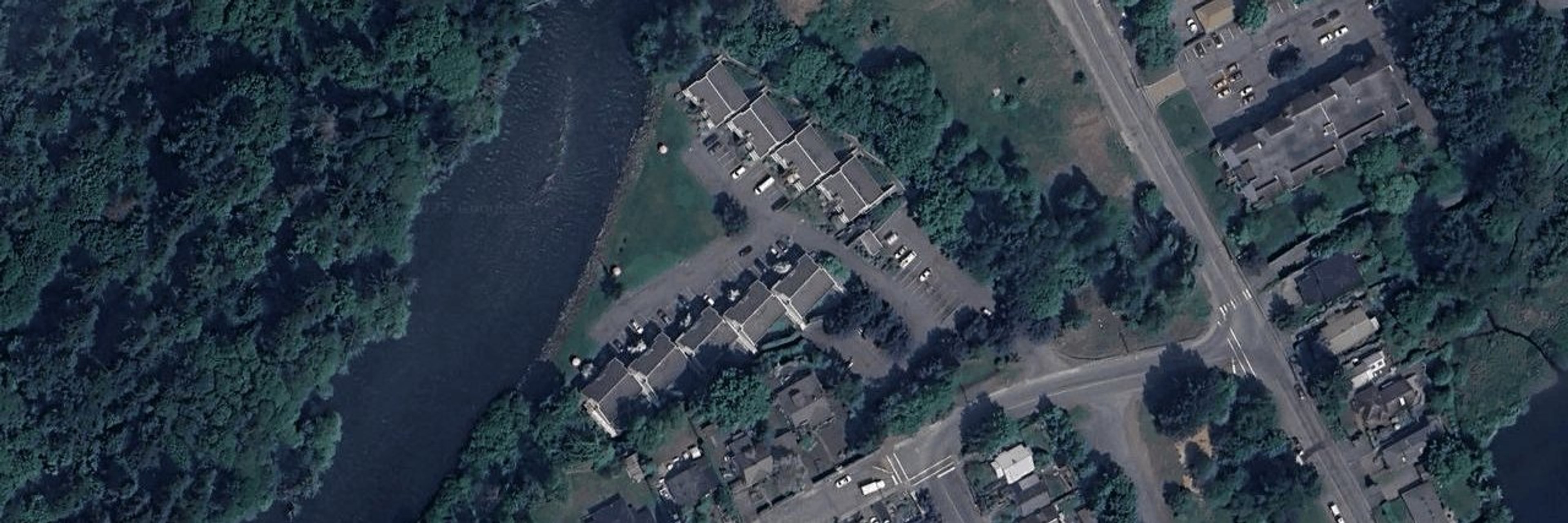 Puntledge Terrace aerial view