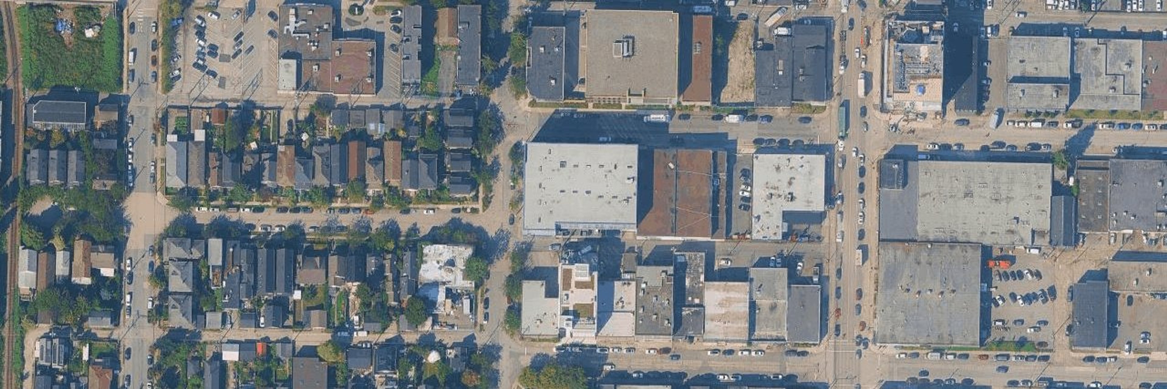 The Workshop aerial view