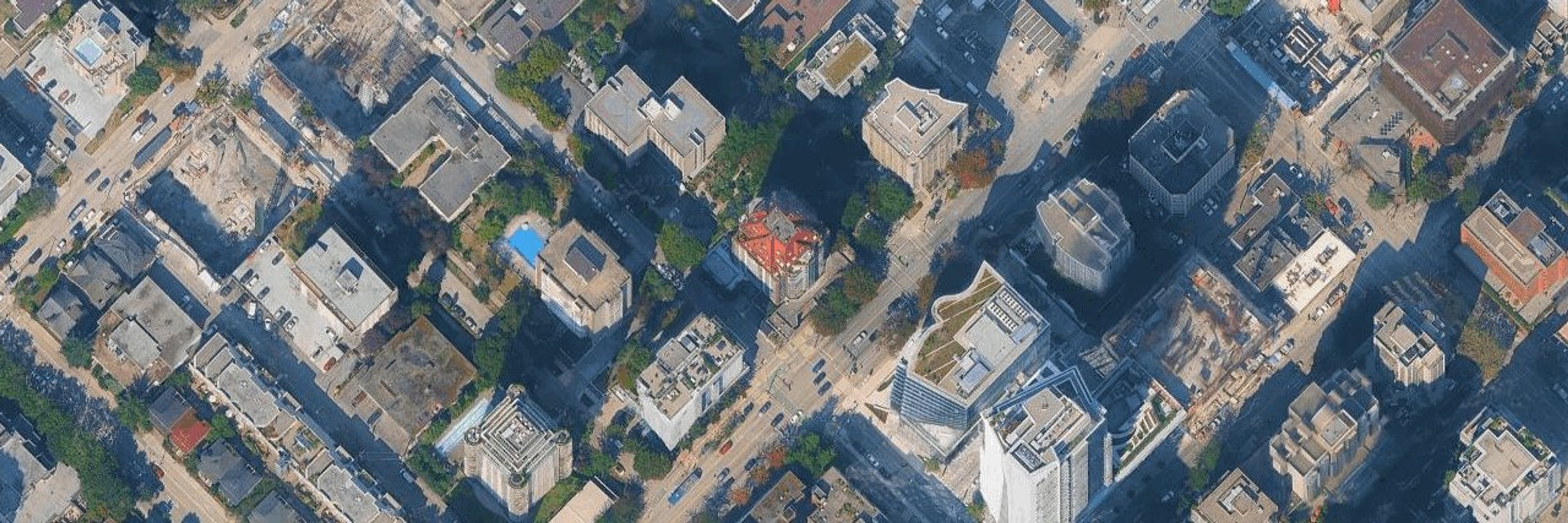 The Ellington aerial view