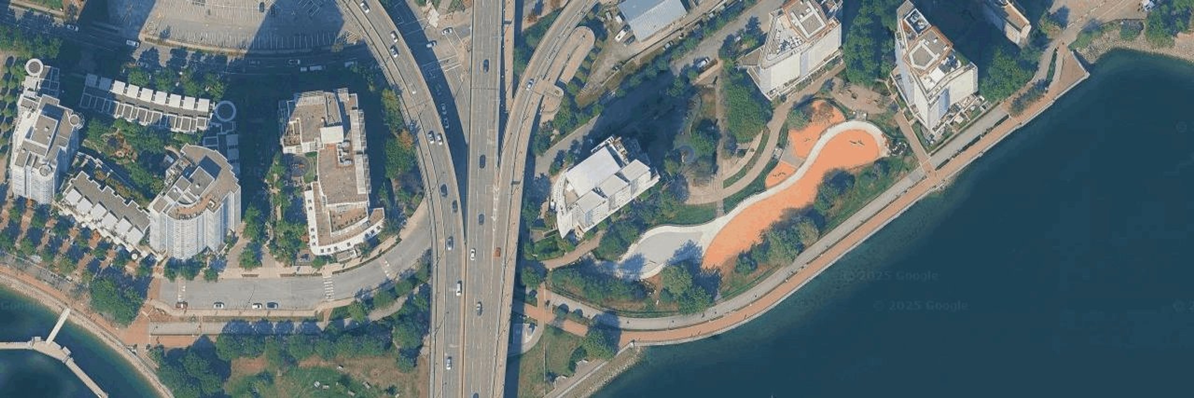 Cooper's Pointe aerial view