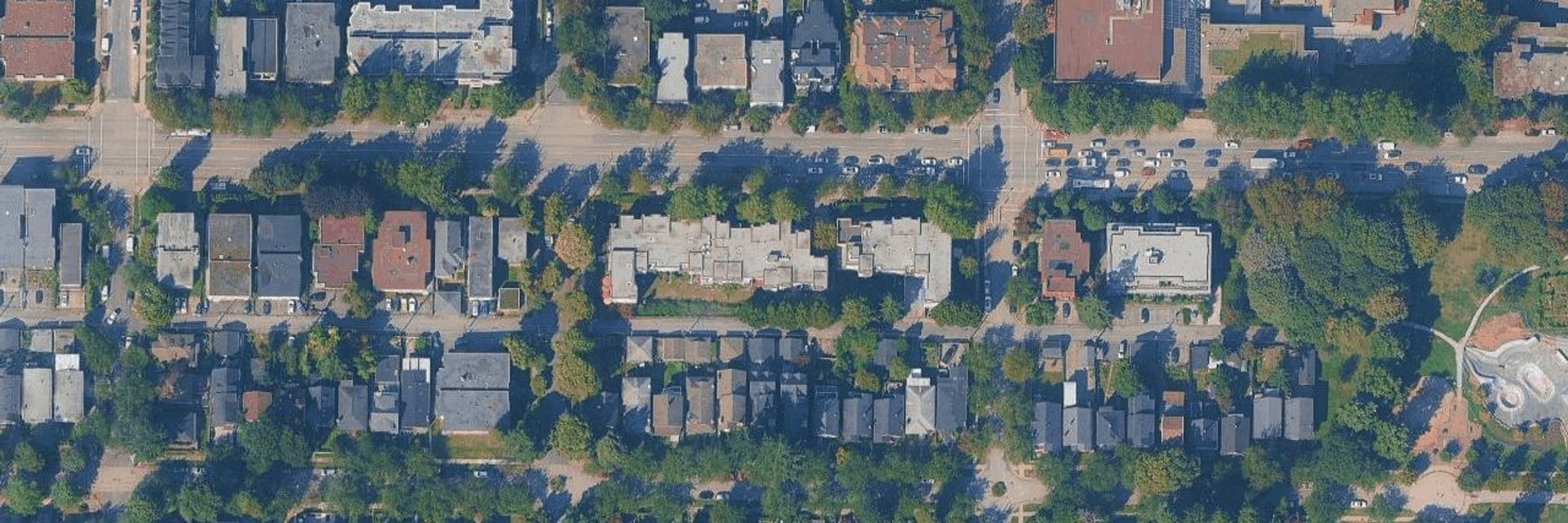 Mariner Mews aerial view