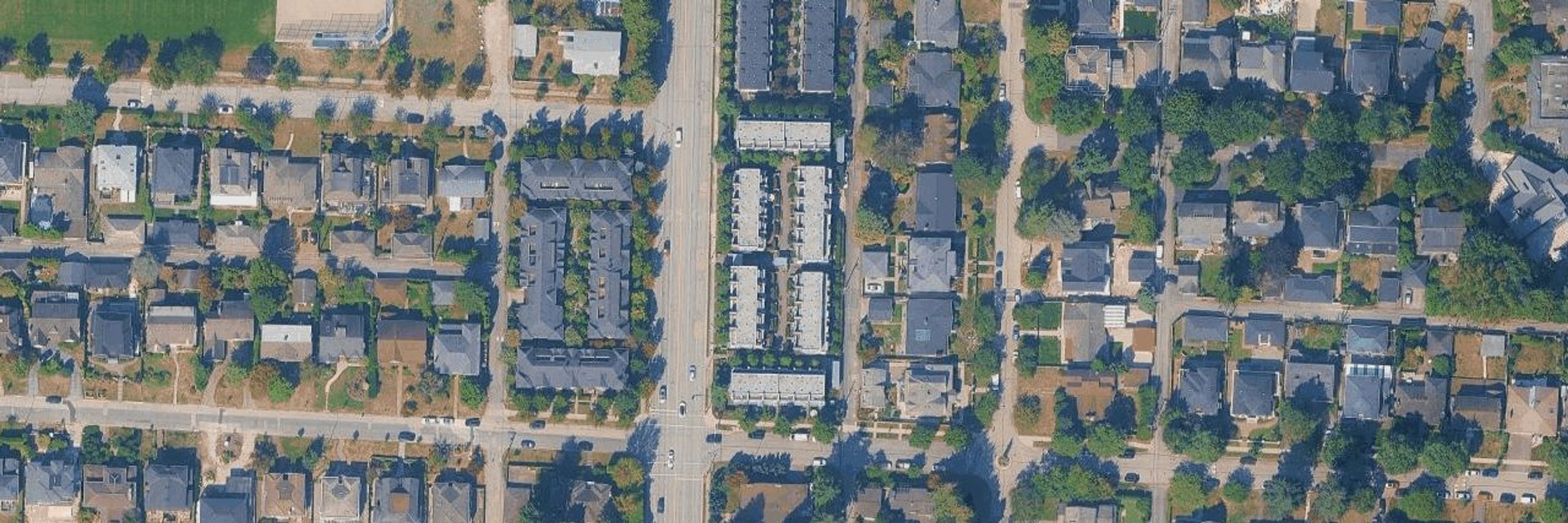Oak aerial view
