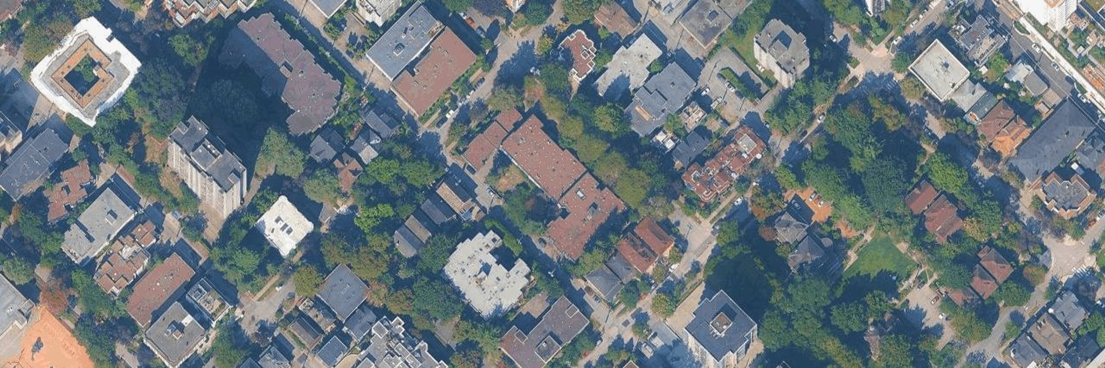 The Barclay aerial view
