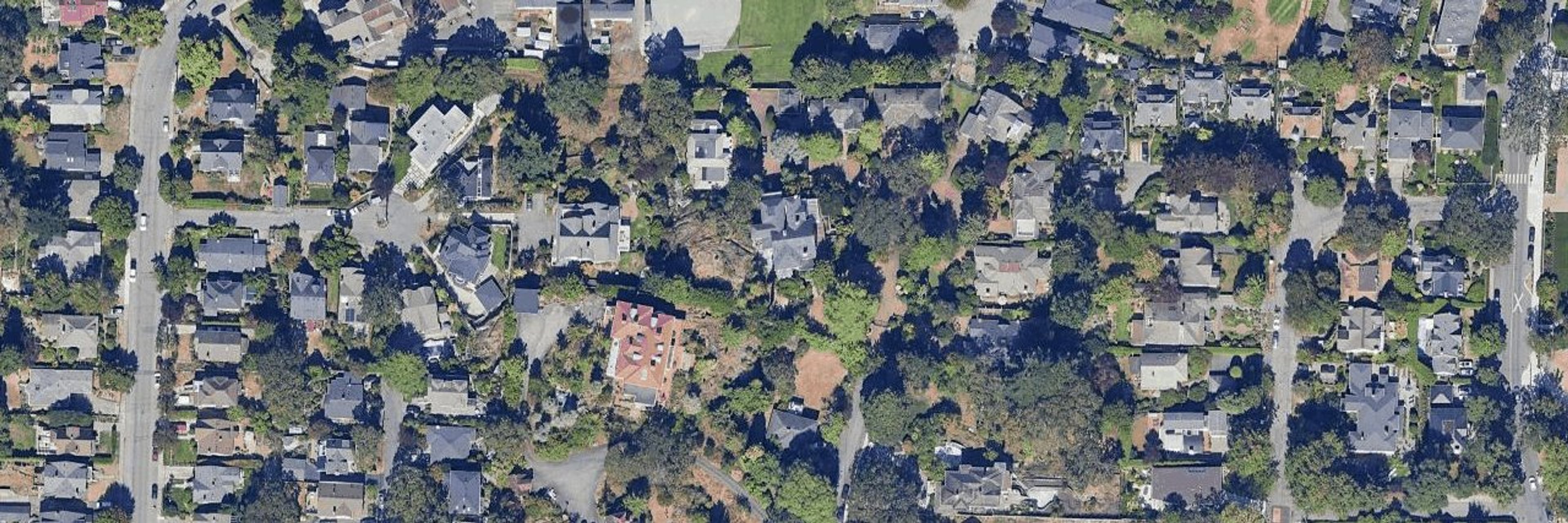 York Place aerial view