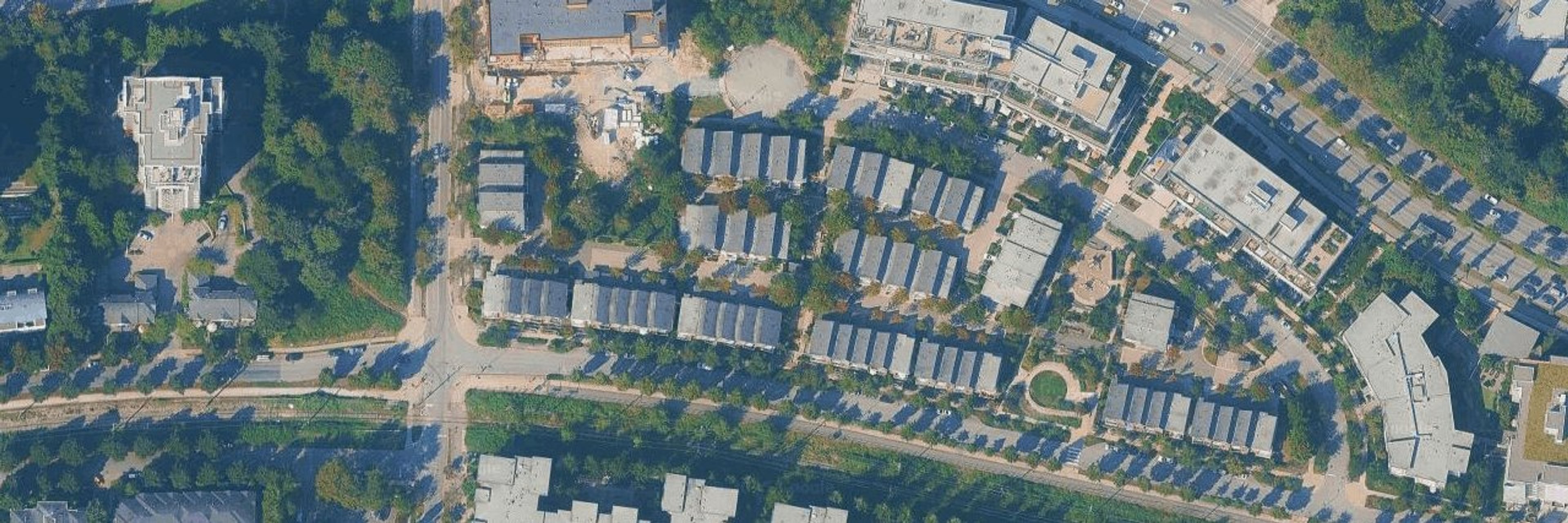 River Walk aerial view