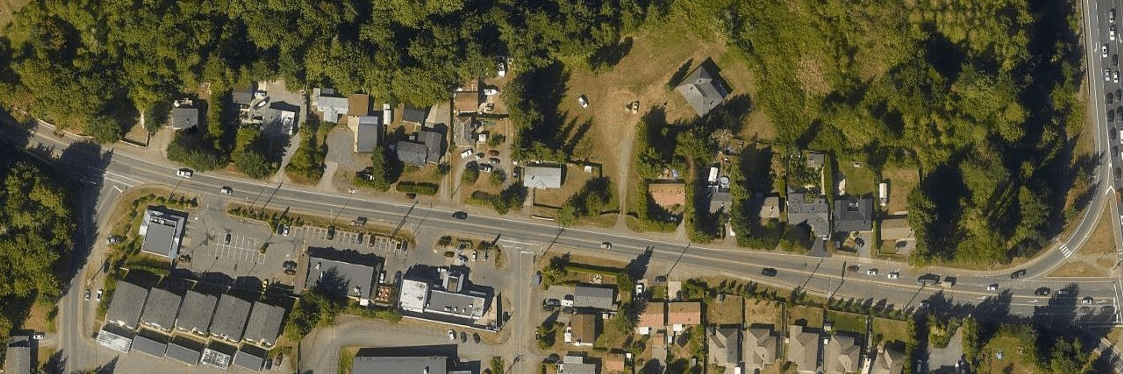 Westwood Ridge aerial view